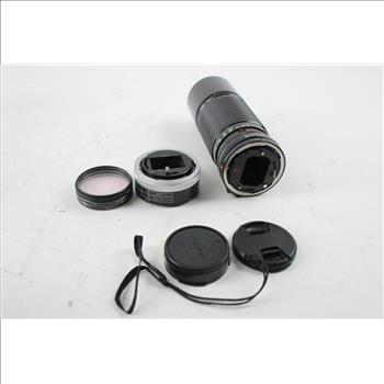 Canon Extended Camera Lense, Extension Tube, And Polarizer, 3 Pieces