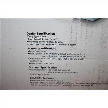 Canon Image Class D530 Laser All-In-One Printer