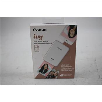 Canon Ivy Mini Photo Printer, Zink Photo Paper 20-Pack Sheets, 3 Pieces