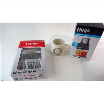 Canon Mini Desktop Printing Calculator And More, 3 Pieces