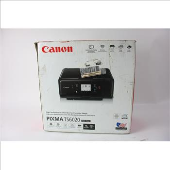 Canon PIXMA TS6020 All-in-One Wireless Printer, Black