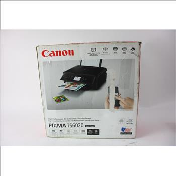 Canon PIXMA TS6020 All-in-One Wireless Printer, Black