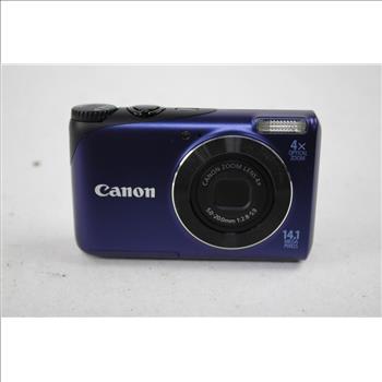 Canon PowerShot A2200 Digital Camera, Blue