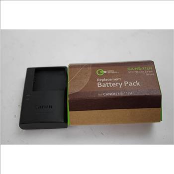 Canon PowerShot ELPH 160 Digital Camera, Battery Charger, NB-11LH Battery, 3 Pieces