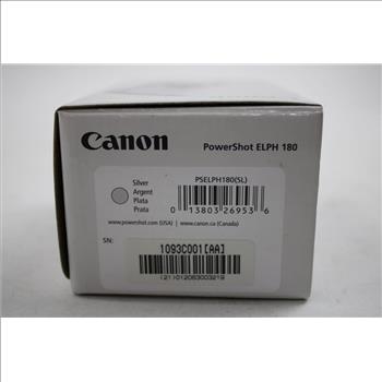 Canon PowerShot ELPH 180 Digital Camera