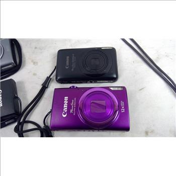 Canon PowerShot, SuperShot Cameras, 5 Pieces
