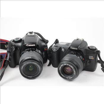 Canon Rebel T3 and Rebel G Digital Camera