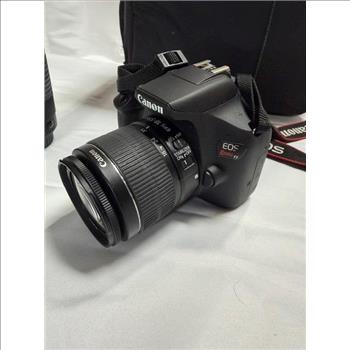 Canon Rebel T7 SLR Camera With Lenses