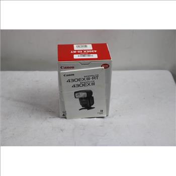 Canon Speedlite 430EX III-RT