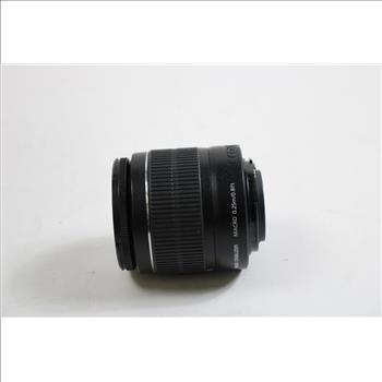Canon Zoom Lens EF-S Camera Lens And Camera Bag