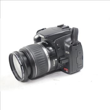 Canoneos Rebel Xt Digital Camera And Gun Hard Case