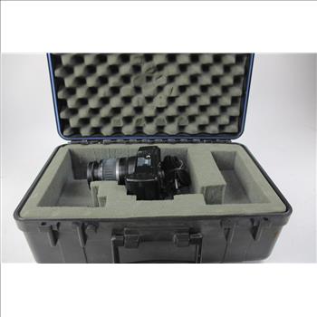 Canoneos Rebel Xt Digital Camera And Gun Hard Case