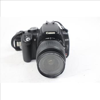 Canoneos Rebel Xt Digital Camera And Gun Hard Case