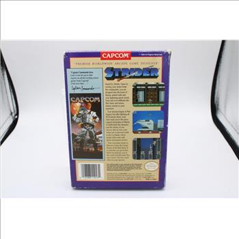 Capcom Game Pak STRIDER For The Nintendo Entertainment System