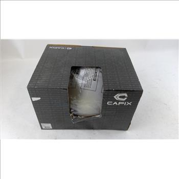 Capix White Gloss Skate Helmet