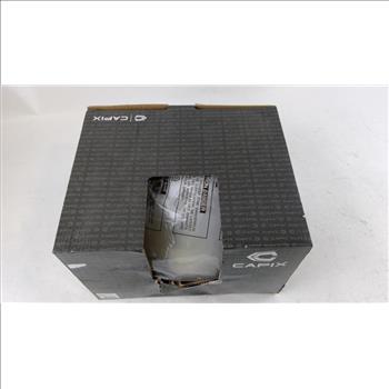 Capix White Gloss Skate Helmet