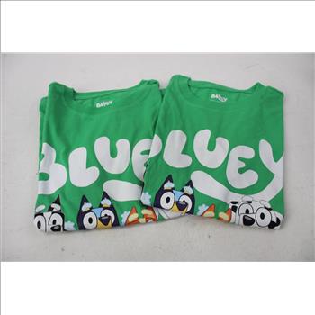 Captain America, Bluey Youth Shirts, Size 10/12, 3 Pieces