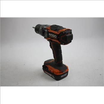 Car Jack, Battery Charging System, Ridgid 1/2 Motor Hammer Drill, And More, 4 Pieces