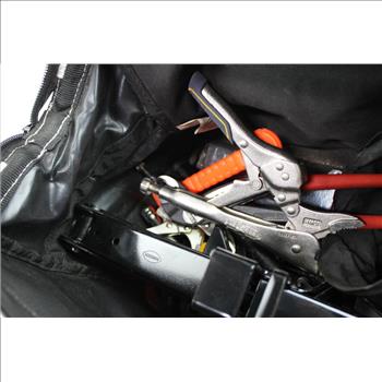Car Jack, Irwin Jaw-Locking Pliers, Knipex Pliers, And More In Husky Tool Bag