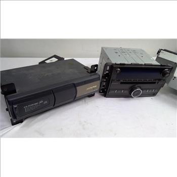 Car Stereo Bulk Lot Sony, Alpine & More 4 Pieces