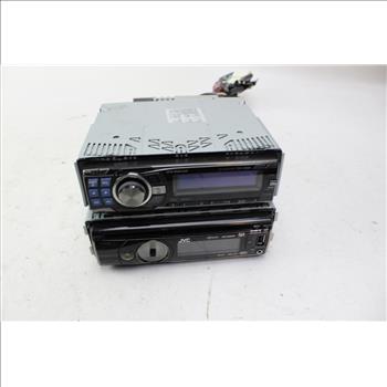 Car Stereos: Alpine Cda-9886, Jvc Kd-Ahd69: 2 Items