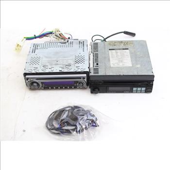 Car Stereos: Kenwood Kdc-128, Alpine 7802: 2 Items | Property Room