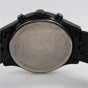 Caravelle Stainless Steel Watch