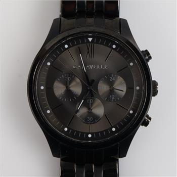 Caravelle Stainless Steel Watch