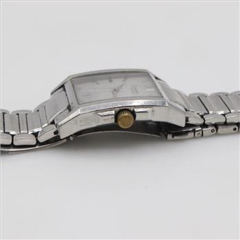 Caravelle Stainless Steel Watch