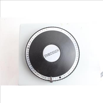 Card Embosser Machine