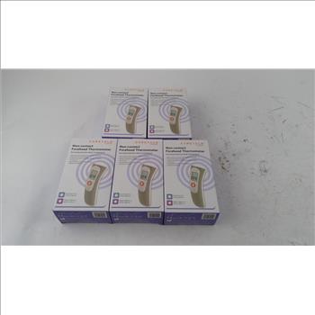Caretalk Non Contact Forehead Thermometers 5 Pieces