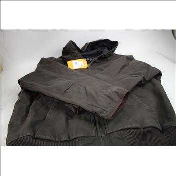 Carhartt Brown Men's Washed Duck Insulated Active Jacket