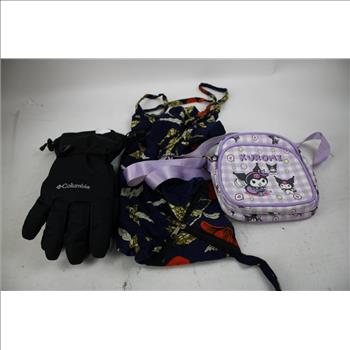 Carhartt Large Vest, Colombia Small Jacket, Kuromi Mini Bag, And More, 6 Pieces