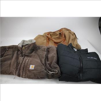 Carhartt Large Vest, Colombia Small Jacket, Kuromi Mini Bag, And More, 6 Pieces