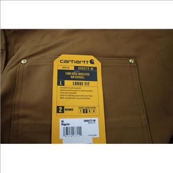 Carhartt XL Loose-Fit Work Overalls