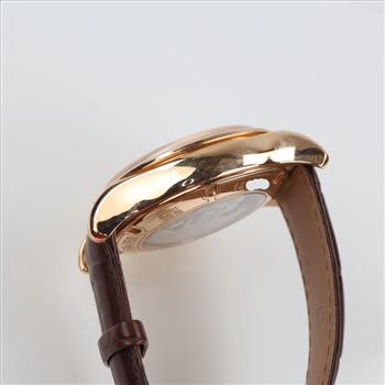 Carl Bucherer 18kt Gold Marnero Chronograph Flyback Watch-Evaluated By Certified Gemologist-AGS/GIA