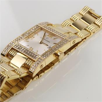 Carl F Bucherer Pathos Diamond 18kt Gold Watch-Evaluated By Our Certified Gemologist-AGS/GIA