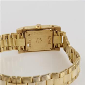 Carl F Bucherer Pathos Diamond 18kt Gold Watch-Evaluated By Our Certified Gemologist-AGS/GIA