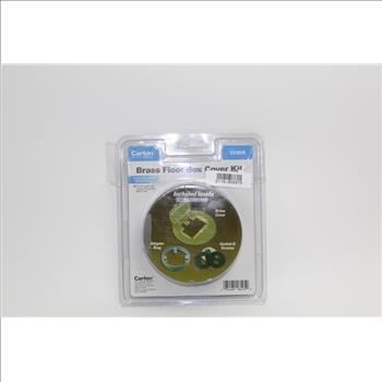 Carlon Lamson & Sessions Brass Floor Box Cover Kit