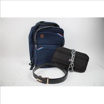 Carpisa Backpack, Hex Keys, Browning Folding Knife, Wallets, And More, 7 Pieces