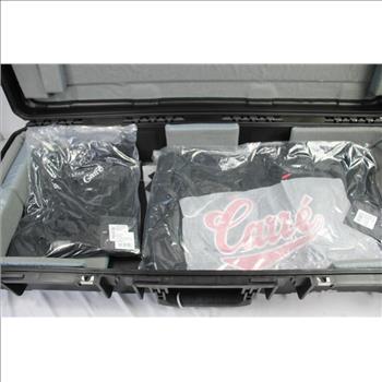 Carre Size L,  Oversized Clothing  6 Pieces And Hard Case