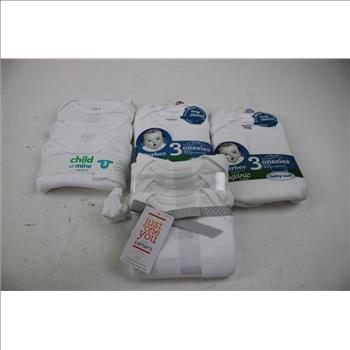 Carter's, Gerber, Nike's Socks, Onesies, Bibs, And More, 0-3m, 0-6m, 30 Pieces