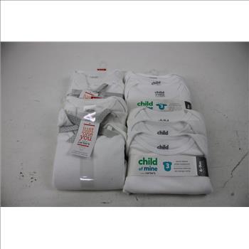 Carter's, Gerber, Okie Dokie, Baby Socks, Onesies, Bibs Bulk Lot, 0m - 4T, 34 Pieces