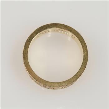 Cartier 0.31ct TW Diamond 18kt Gold Love Pave Band -Evaluated By Our Certified Gemologist-AGS/GIA