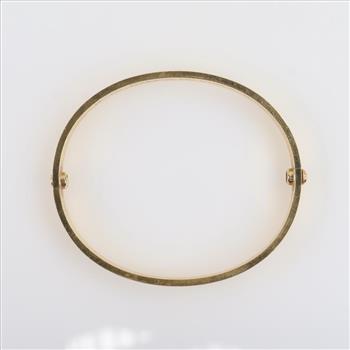 Cartier 18kt Gold LOVE Bangle Bracelet-Evaluated By Our Certified Gemologist-AGS/GIA