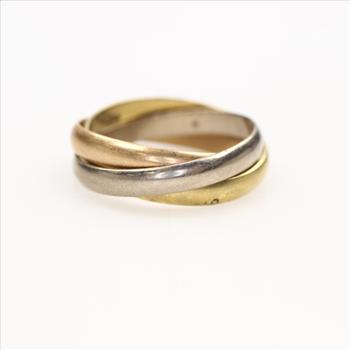 Cartier 18kt Gold Trinity Ring