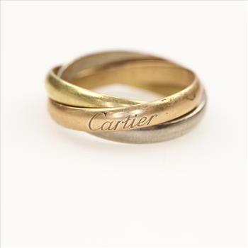 Cartier 18kt Gold Trinity Ring
