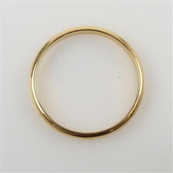 Cartier 18kt Gold Wedding Band