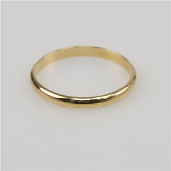 Cartier 18kt Gold Wedding Band