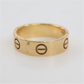 Cartier 18kt Gold Wide LOVE Band